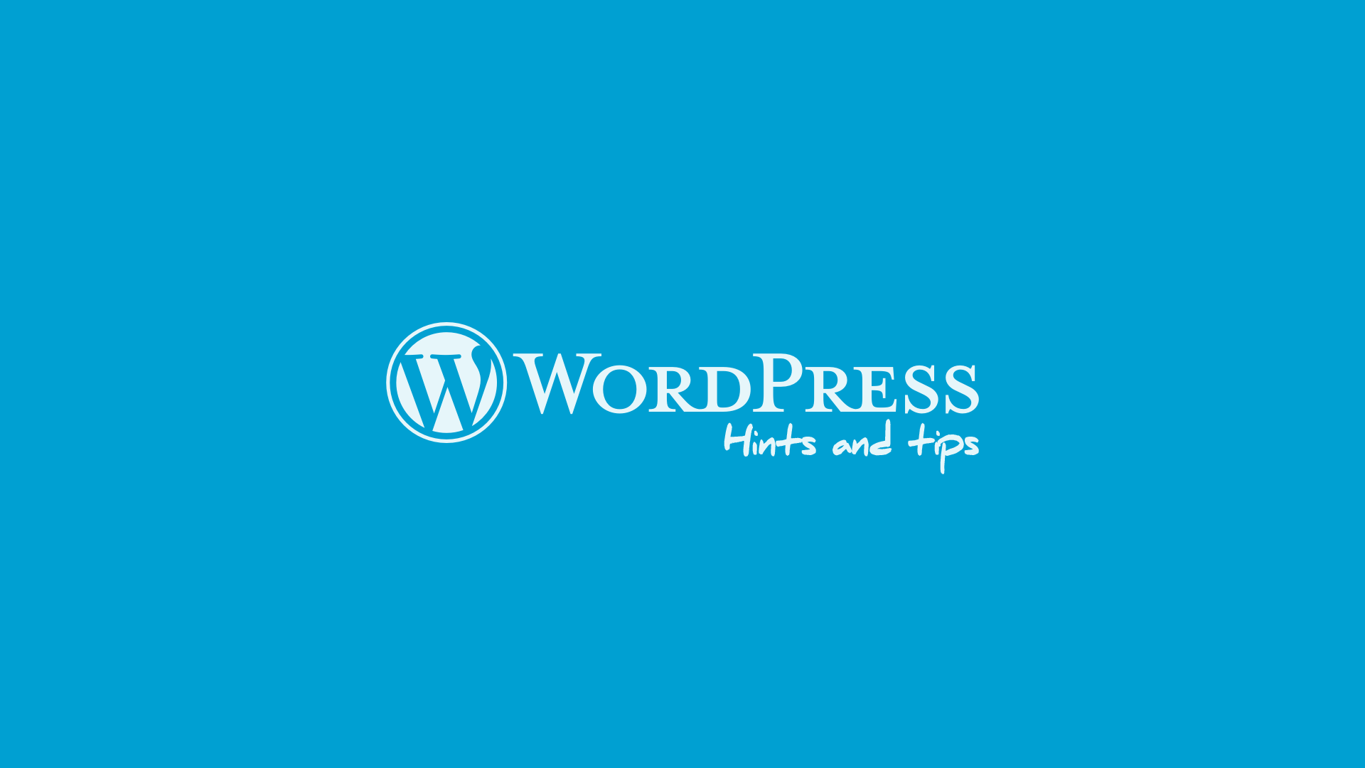 WordPress How to Remove the WSWIG Editor 1
