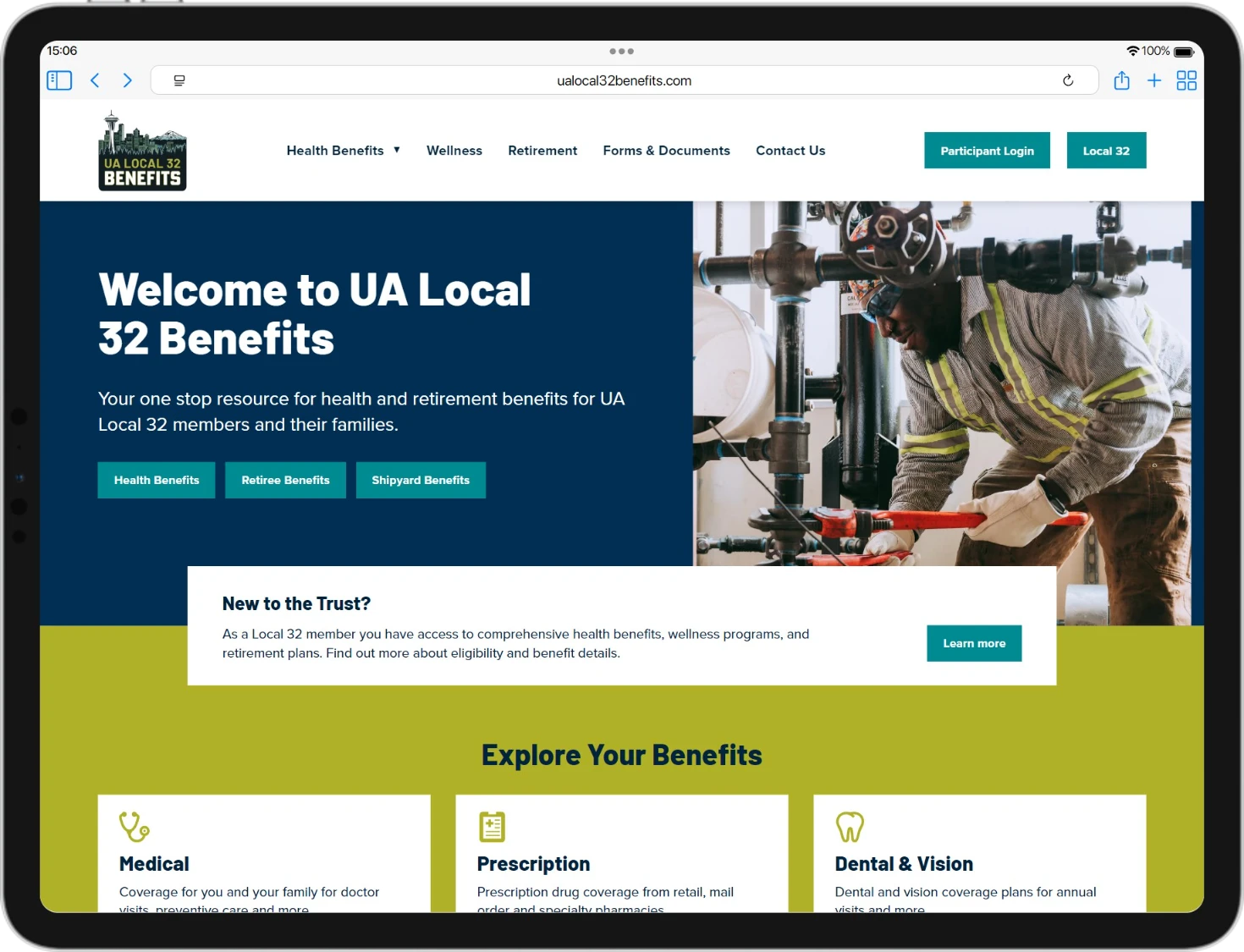 WordPress theme for health benefits website# Warren Groom