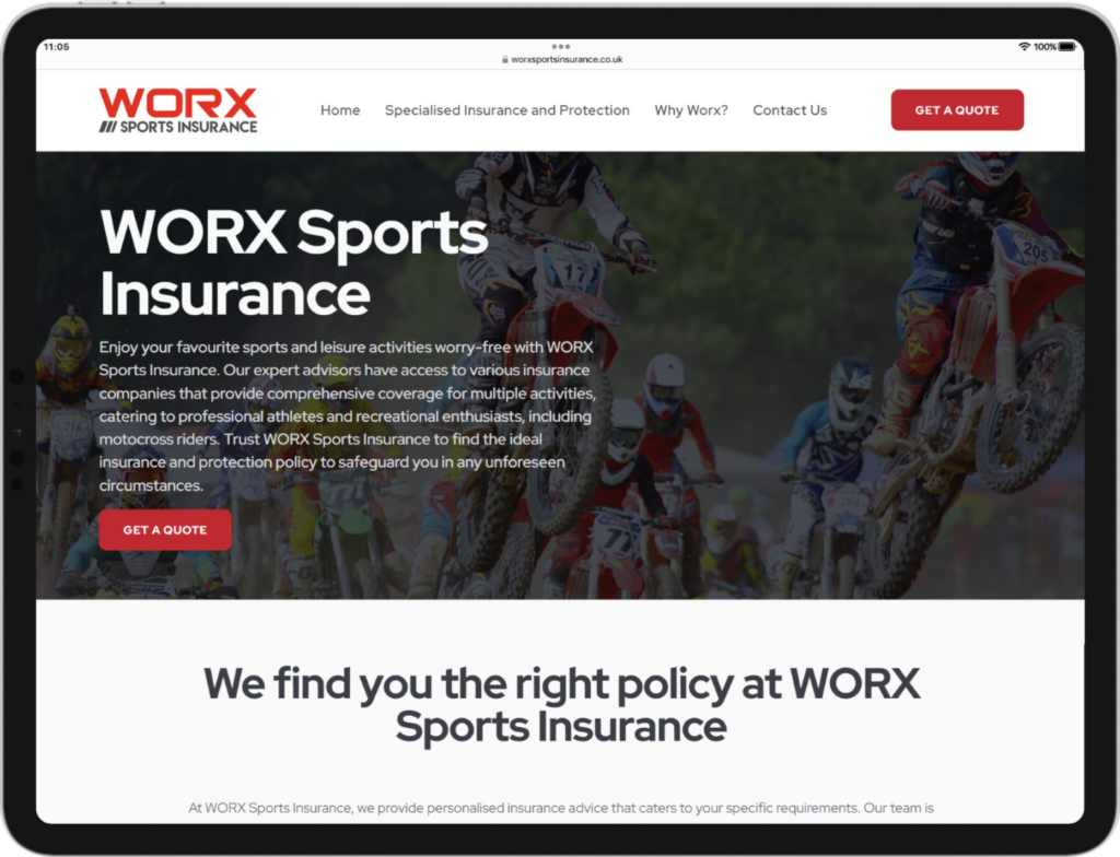 Worx Sports Insurance